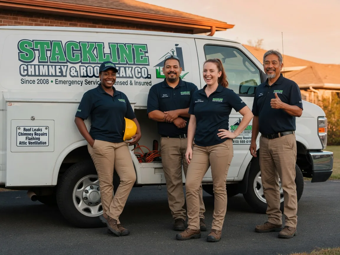 Chimney flashing repair company in Bristol, WI